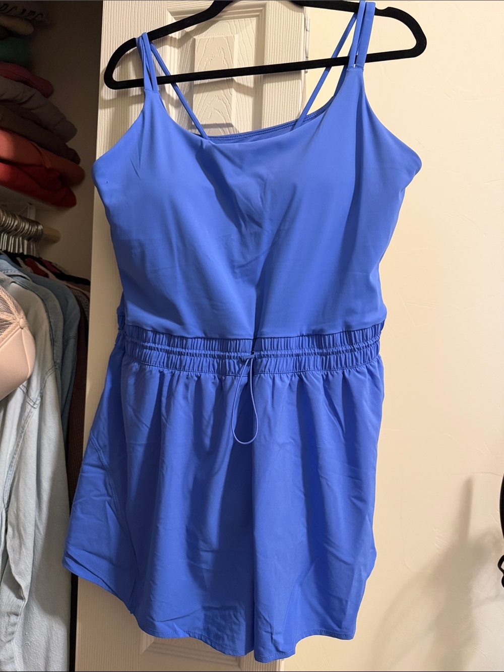 Avia Blue Spaghetti-Strap Romper